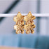 2 flowers earrings Bazou