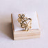 2 flower ring Bazou