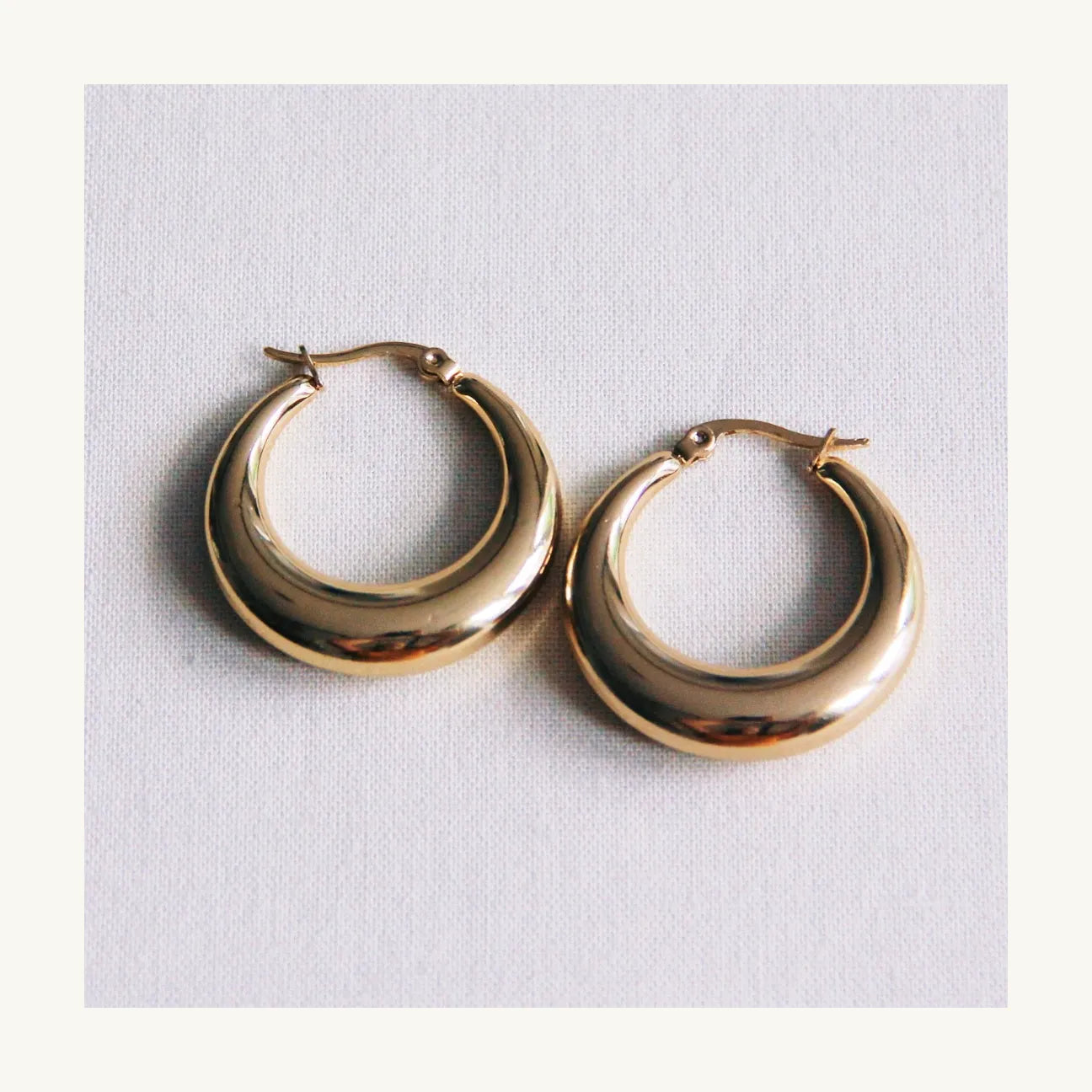 Big hoops earrings Bazou