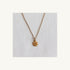 Golden blossom necklace Bazou