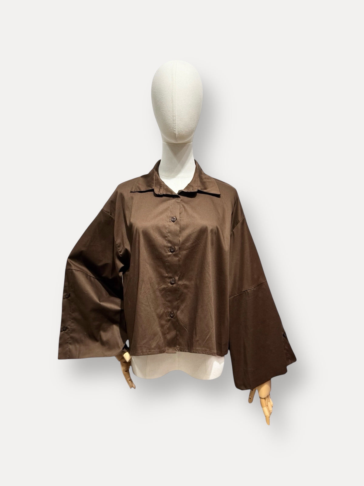 Poppy blouse bruin