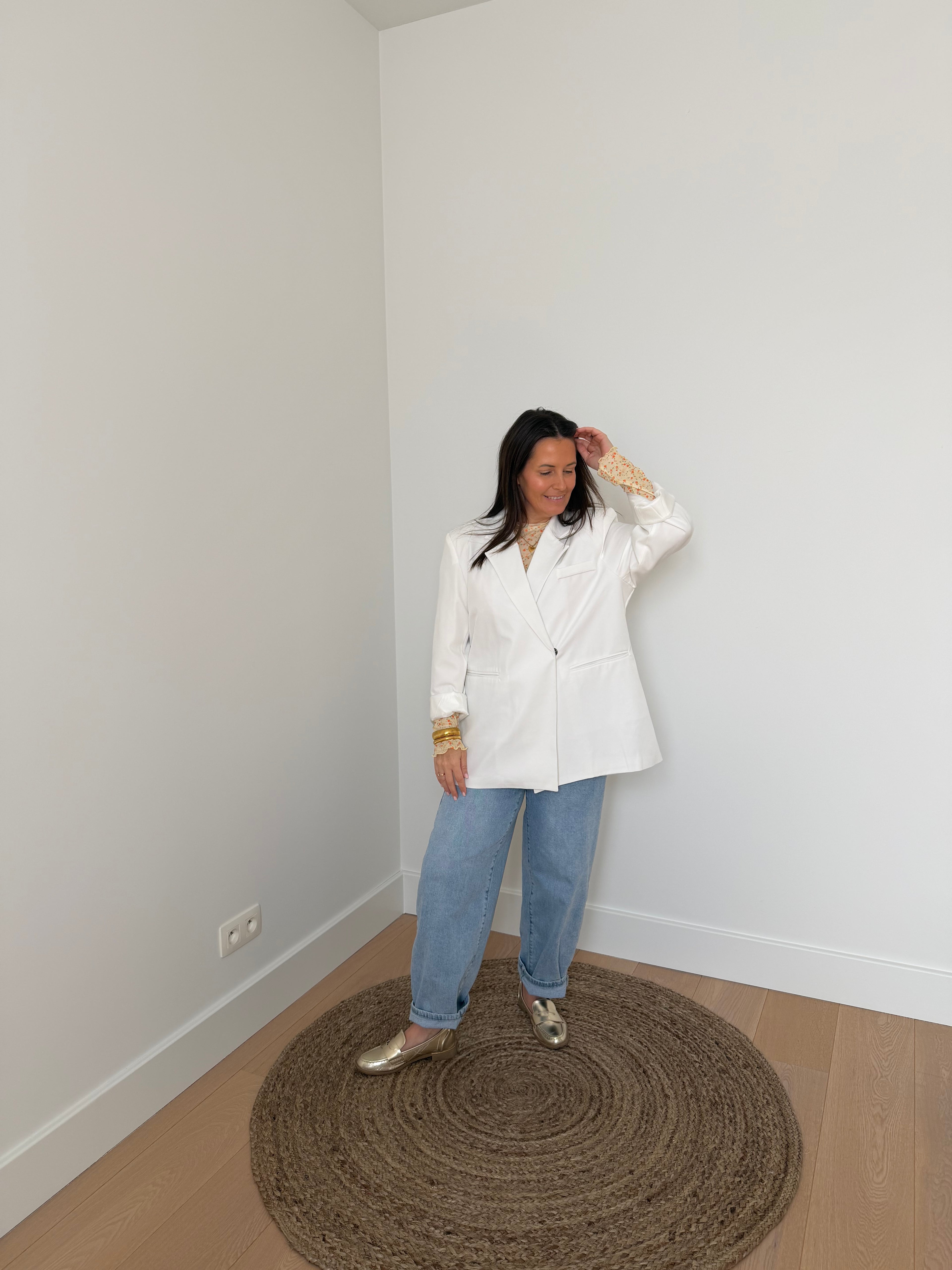 Witte blazer - My Dressing