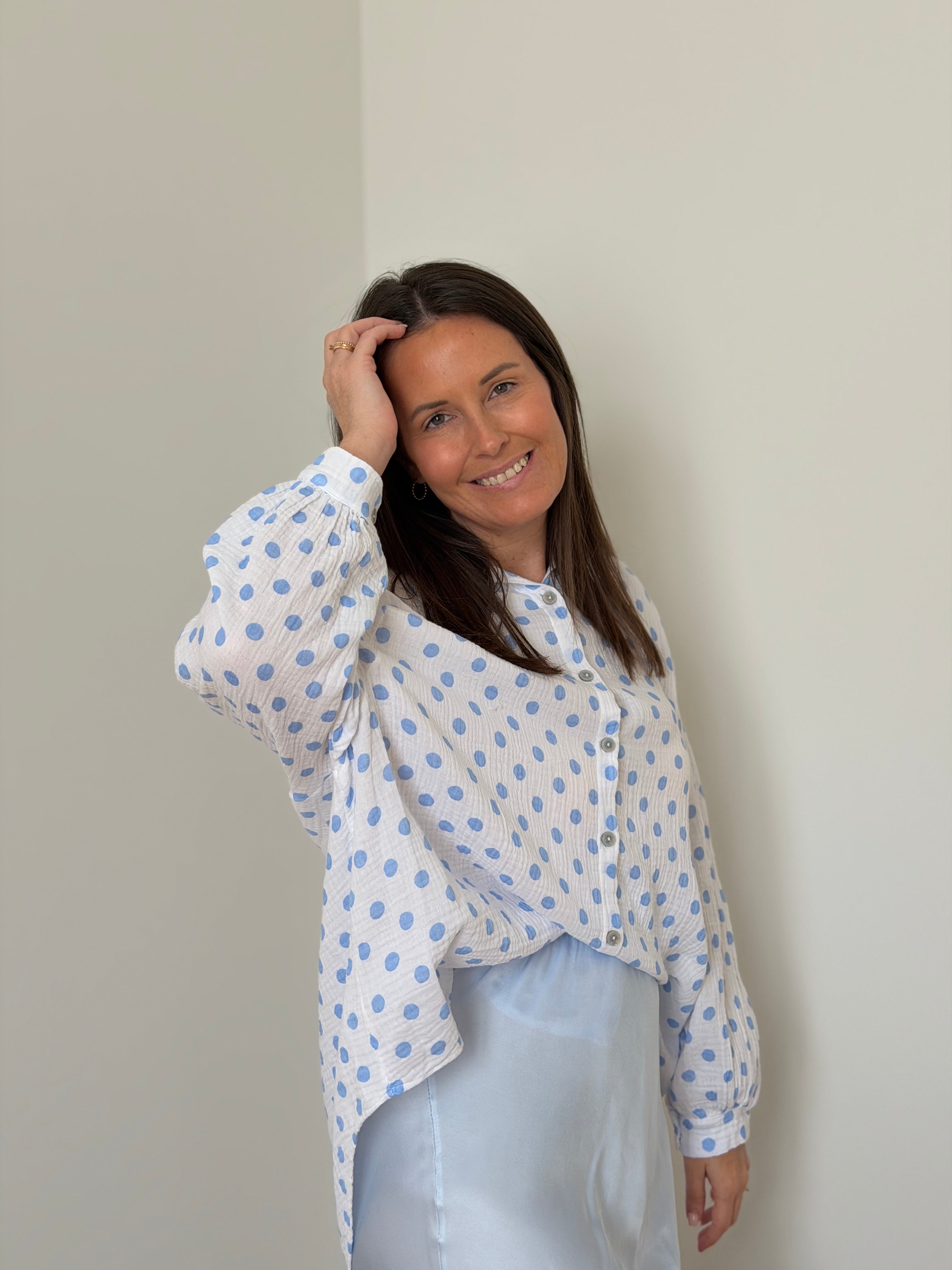 pastelblauwe rok - My Dressing