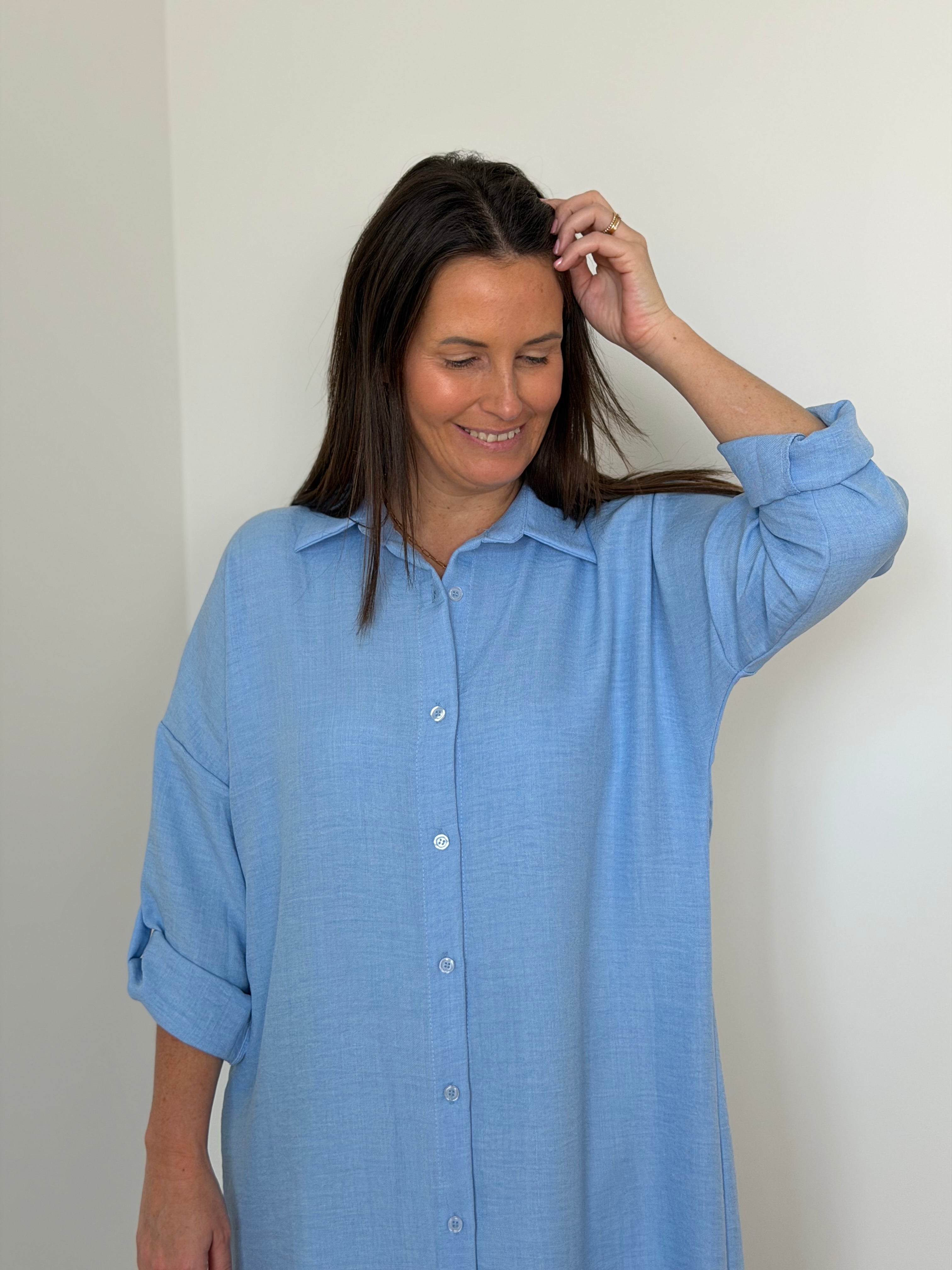 lang kleedje met lange mouwen - My Dressing