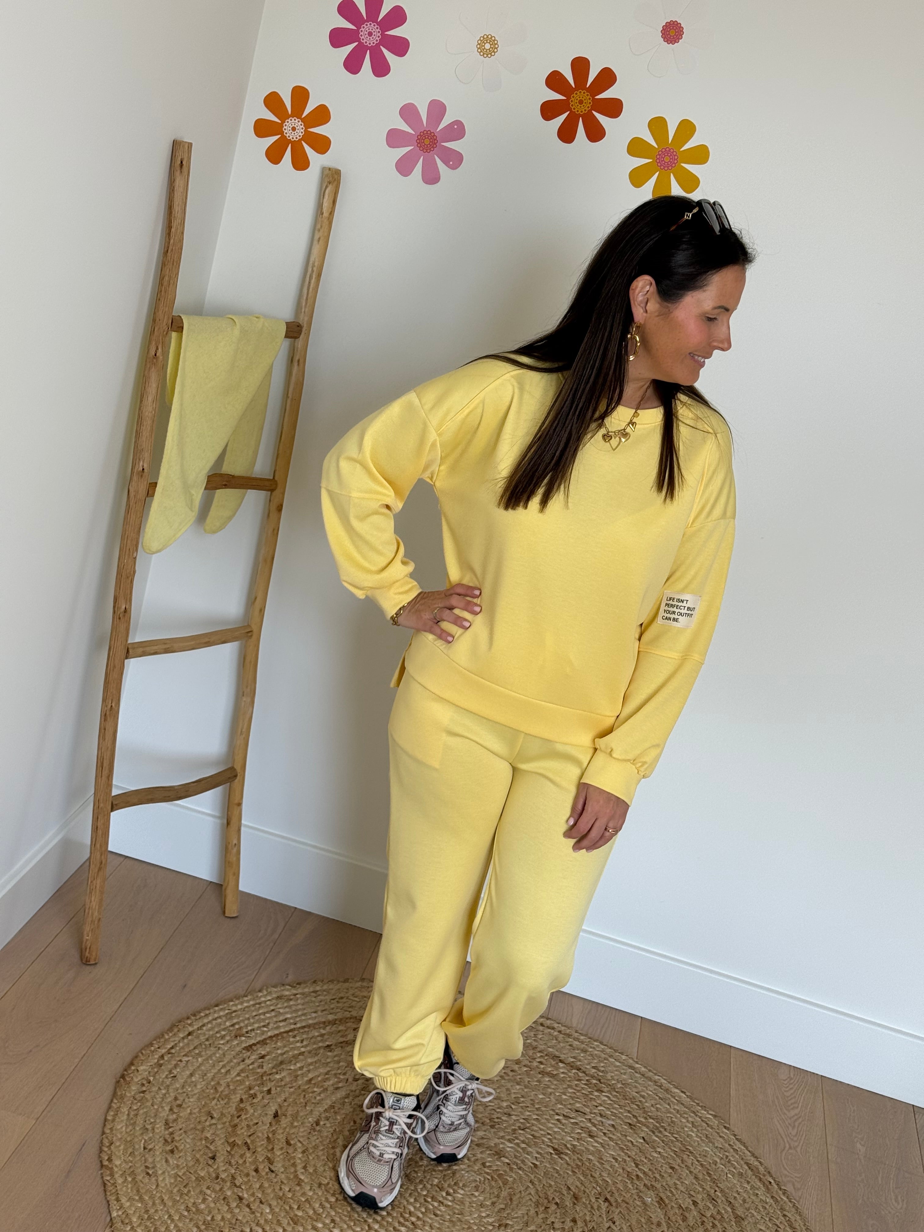 Butteryellow jogging set - My Dressing