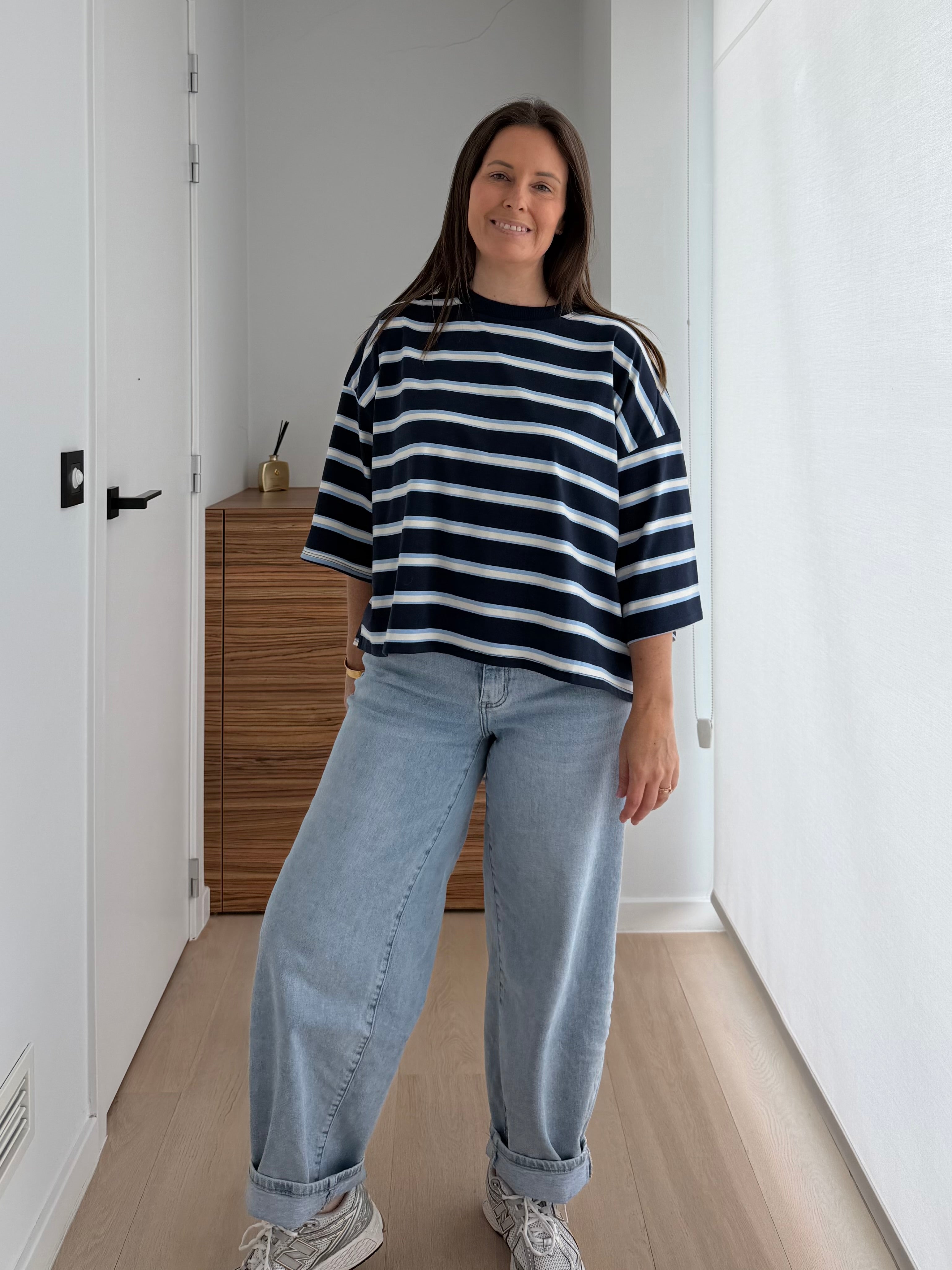 Noemie shirt marine