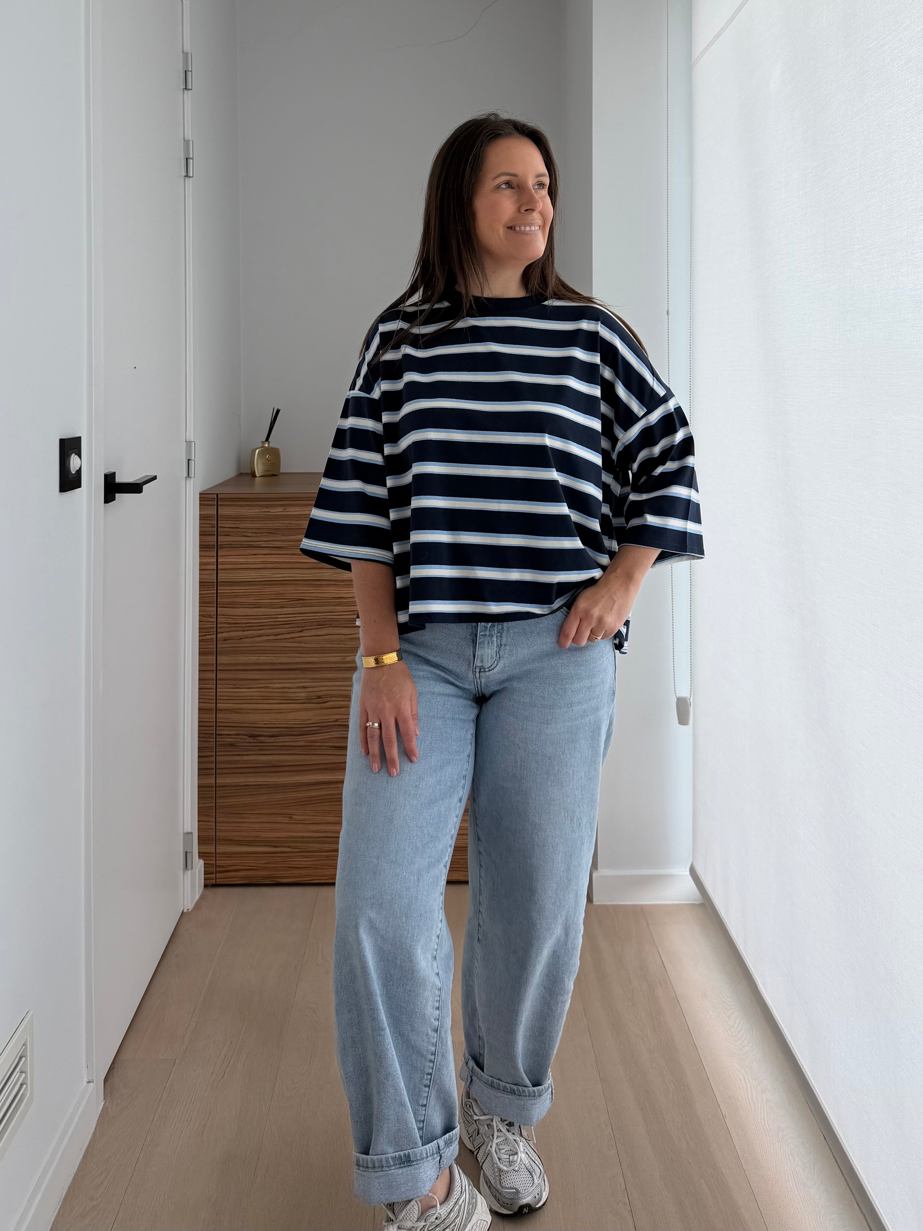 Noemie shirt marine
