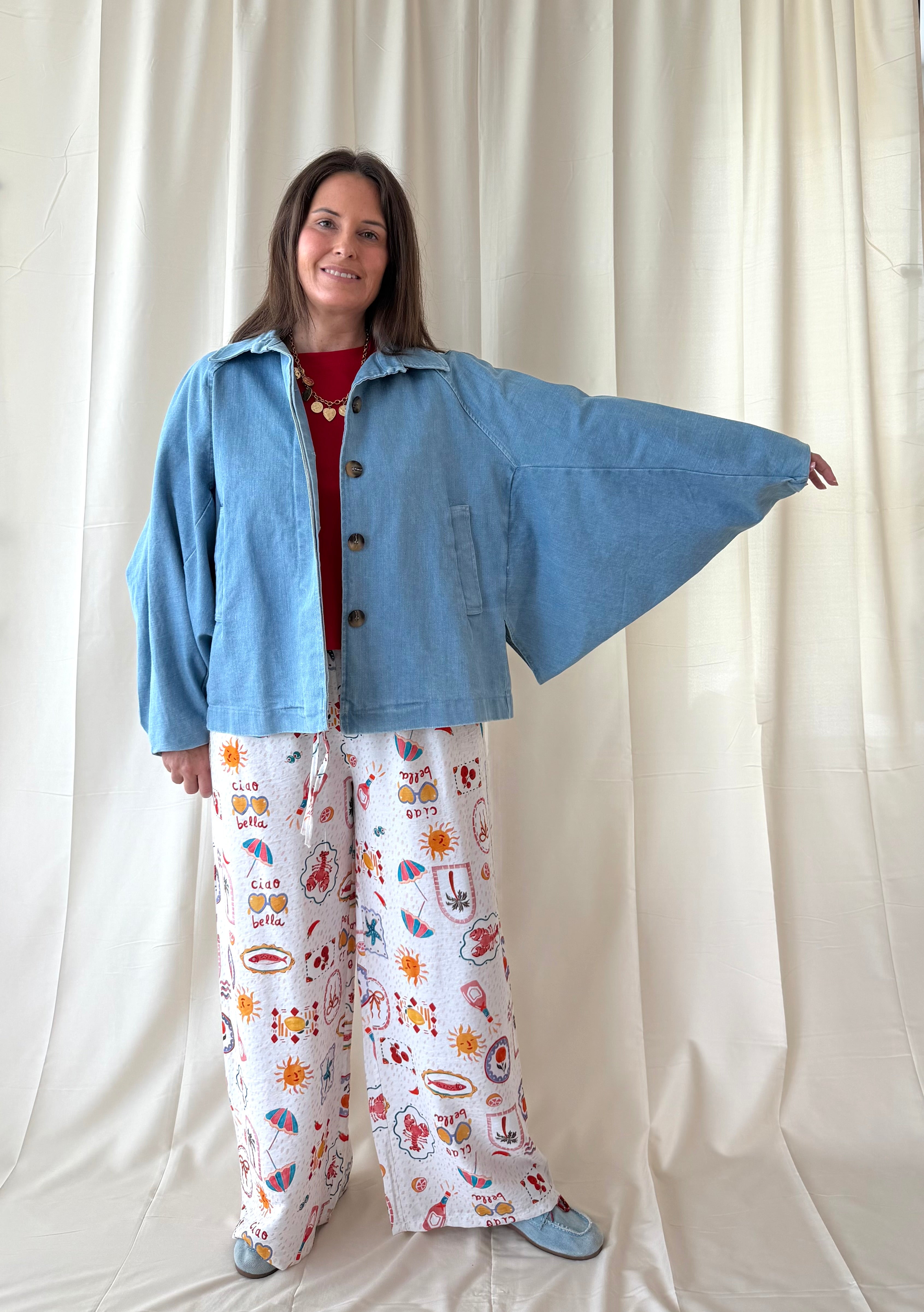 Denim jas