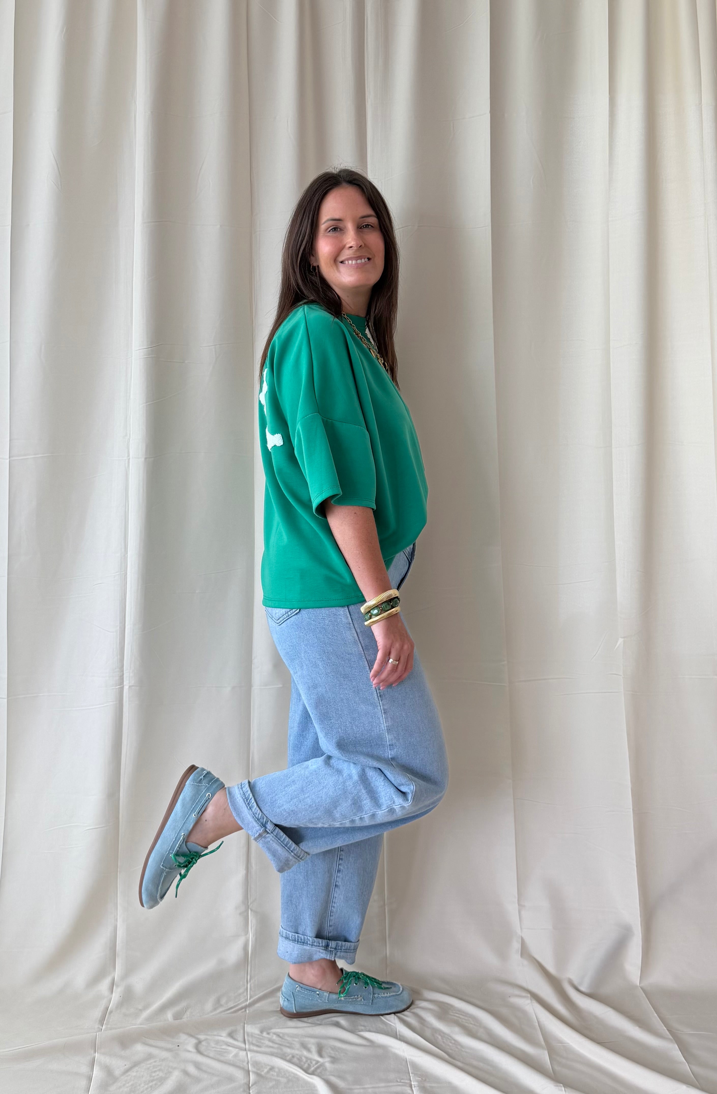 Matcha t-shirt groen