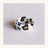 Leopard weef ring Bazou