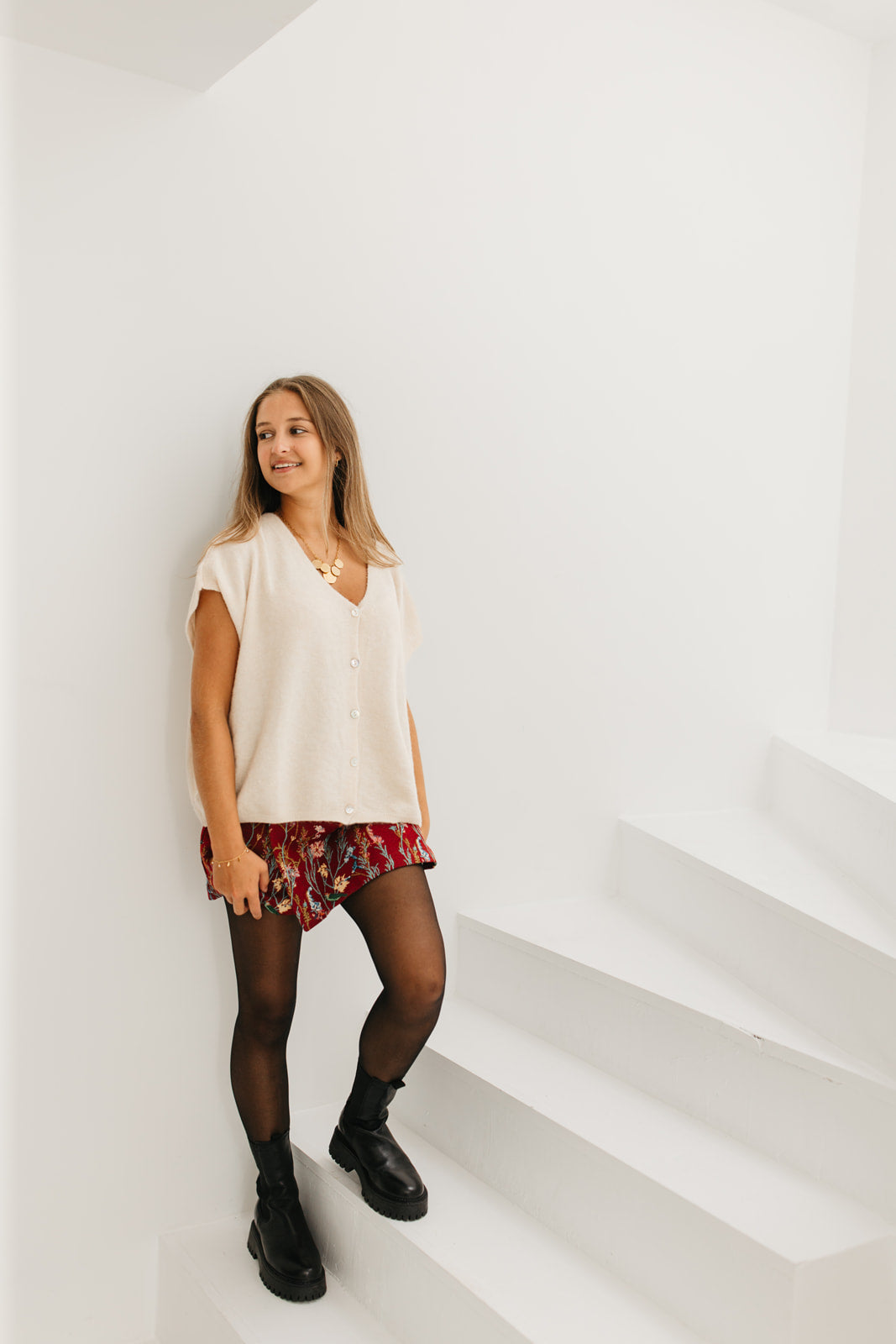 Beige alpaca cardigan – oversized dames vest, warm en zacht voor herfst en winter looks