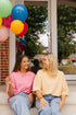 Oversized striped T-shirt dames – luchtige zomer tee met korte mouwen en vrolijke strepen bij My Dressing