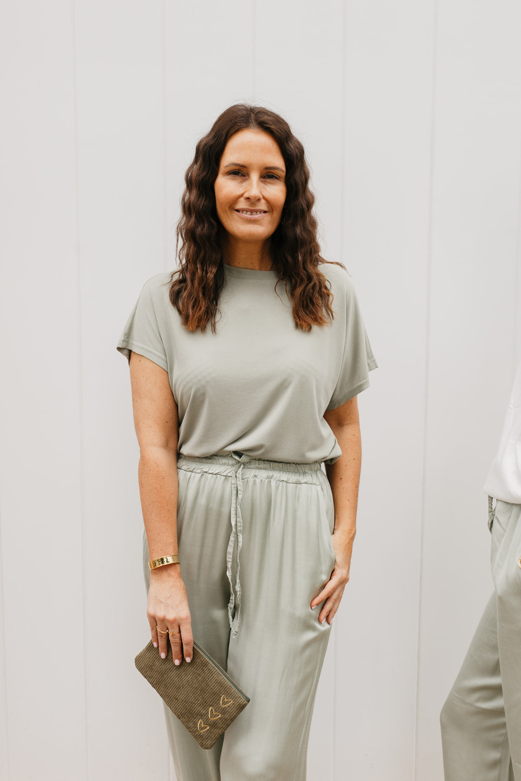 Groen T-shirt dames – casual zomer shirt met korte mouwen, ideaal voor easy looks"