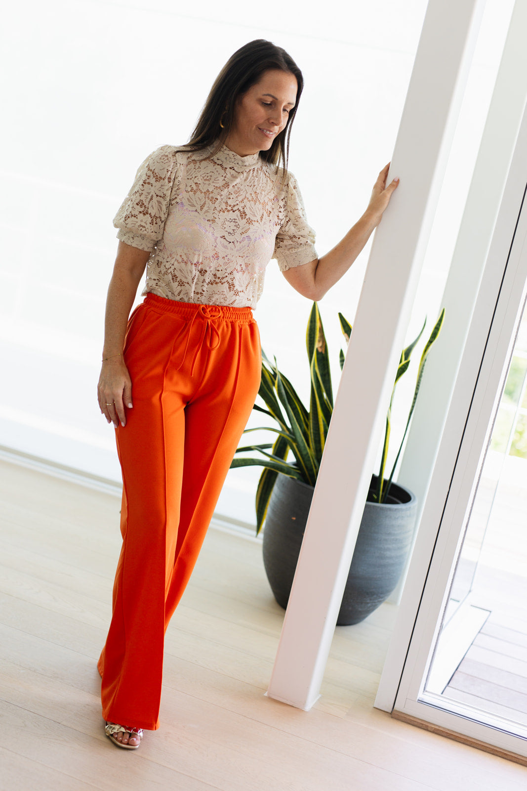 Mariella lace top