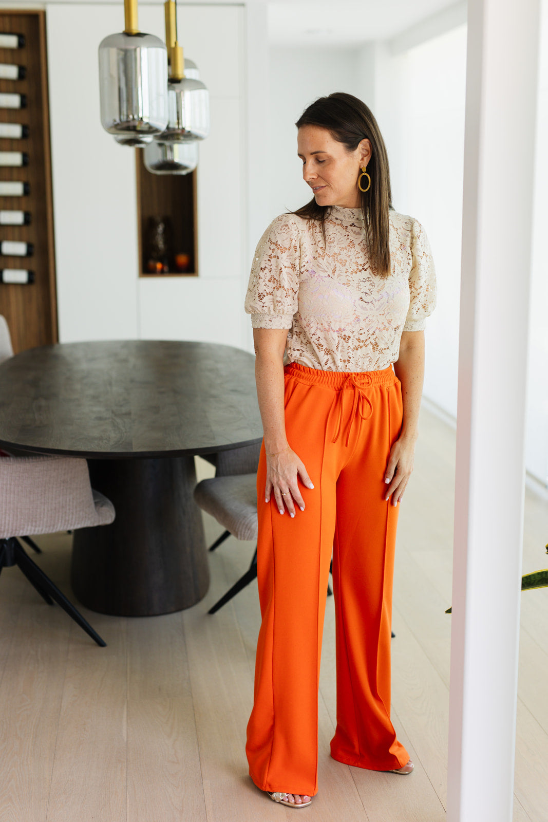 Mariella lace top
