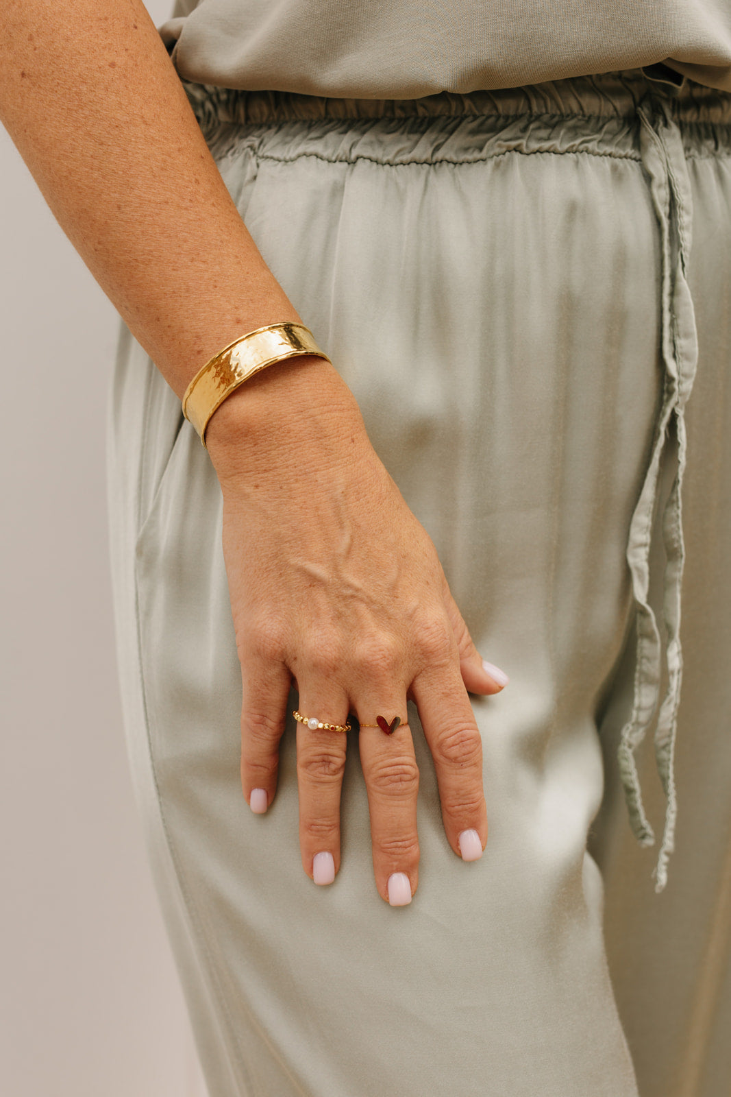 Bangle gold bracelet Bazou