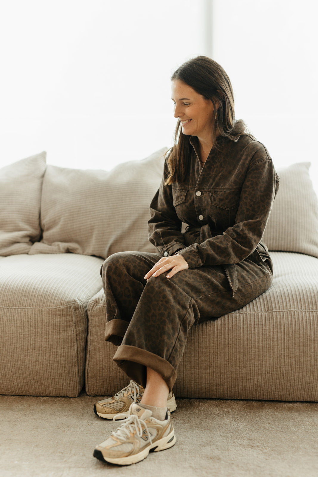 Leopard jumpsuit Feelkoo