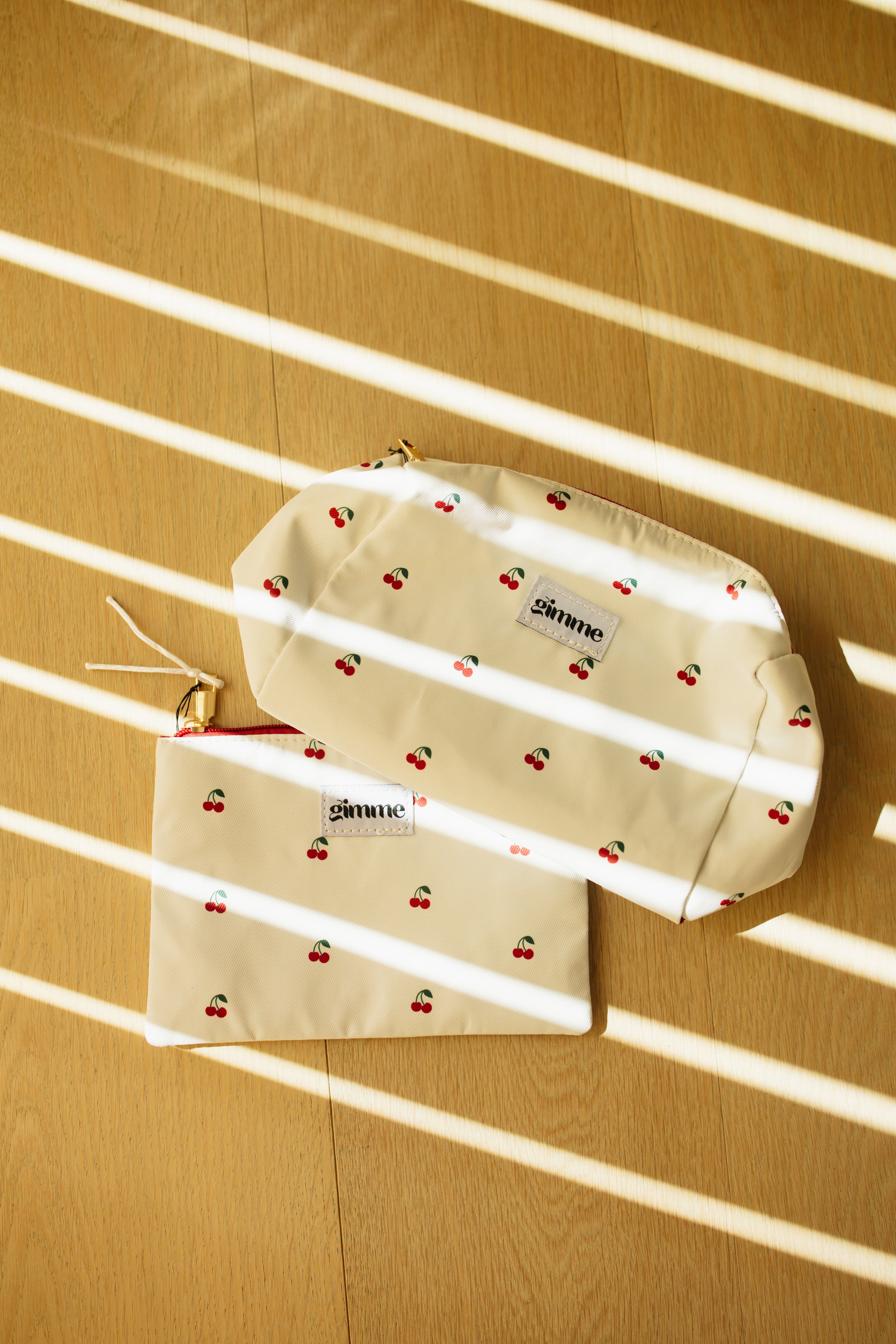 Cherry make up bag