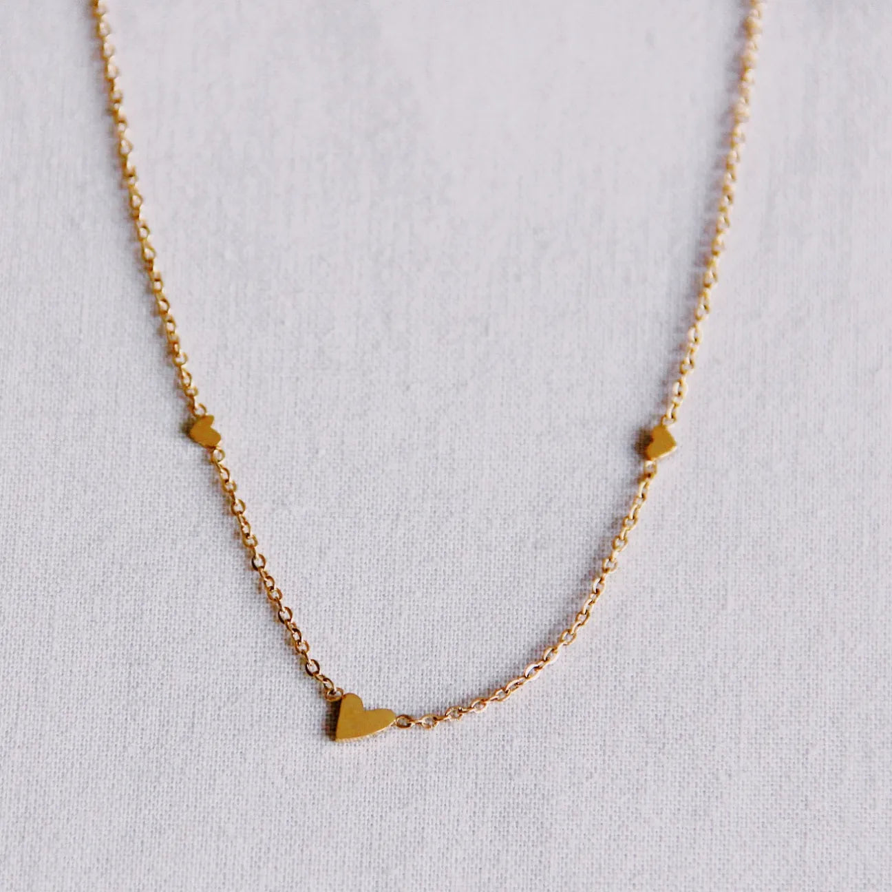 3 heart necklace