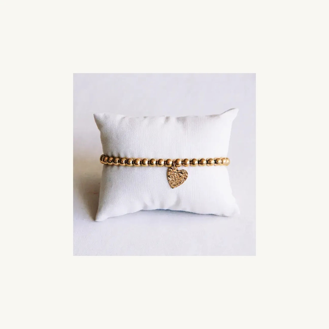 Bead heart bracelet Bazou