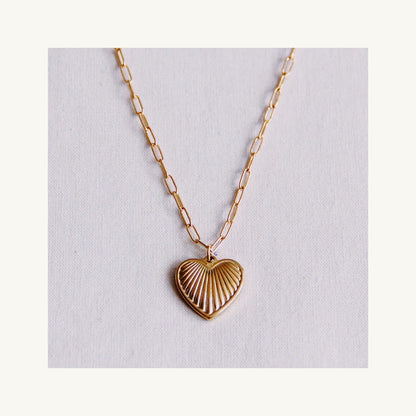 Big heart necklace