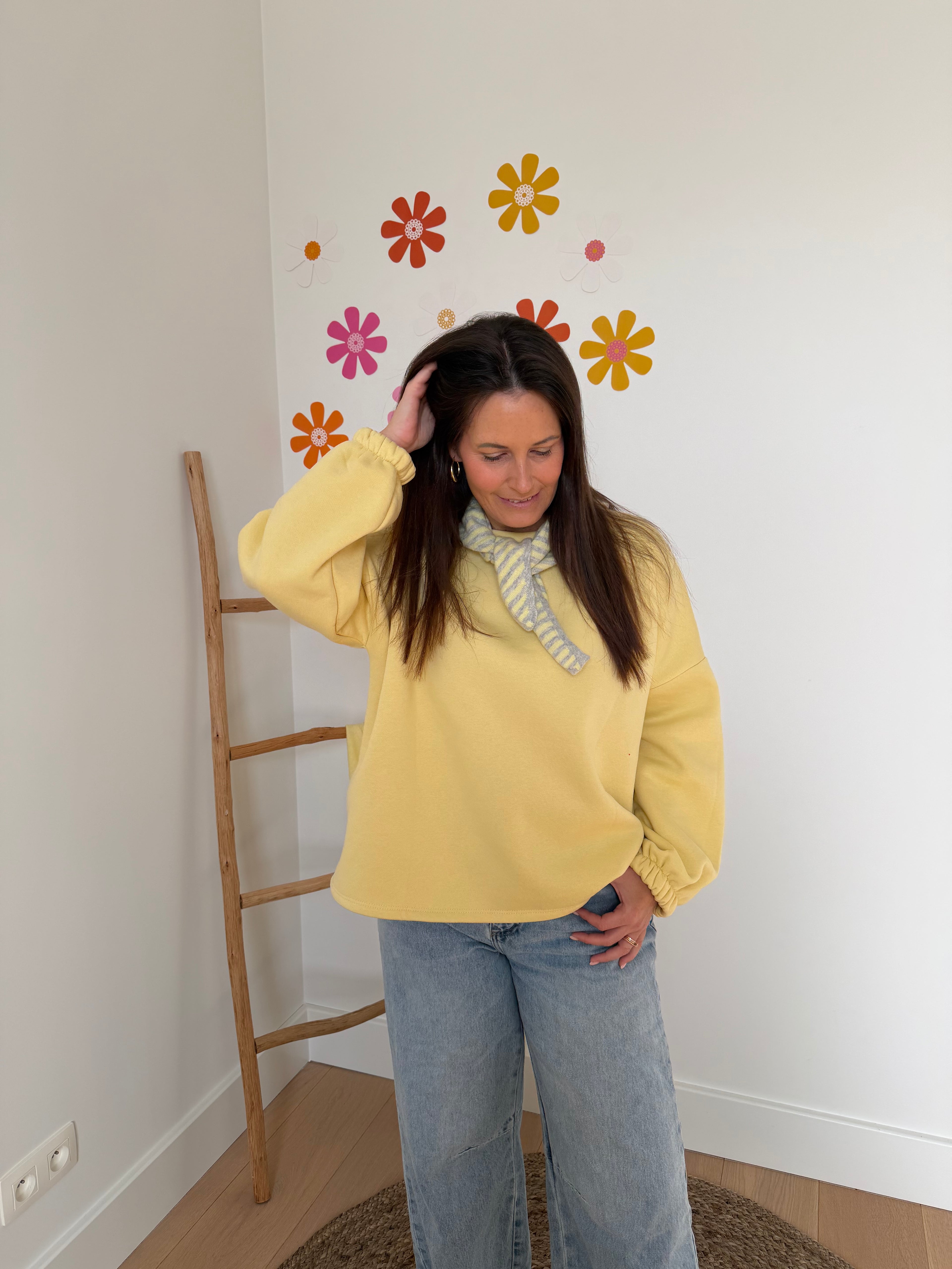 Selflove sweater butteryellow - My Dressing