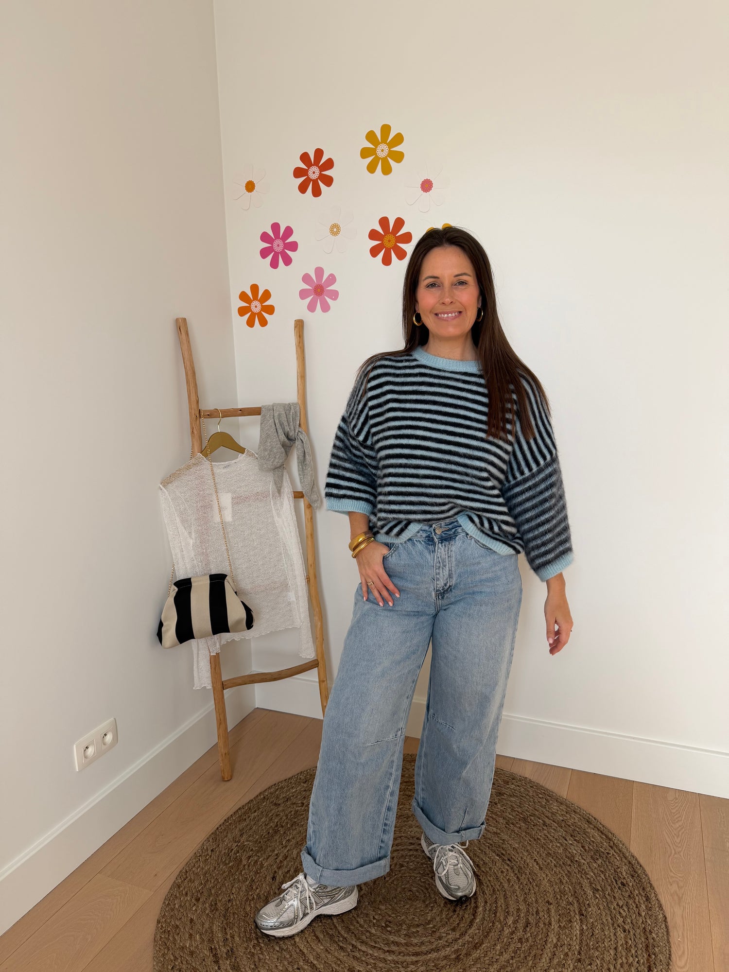 Blauwe knit - My Dressing 