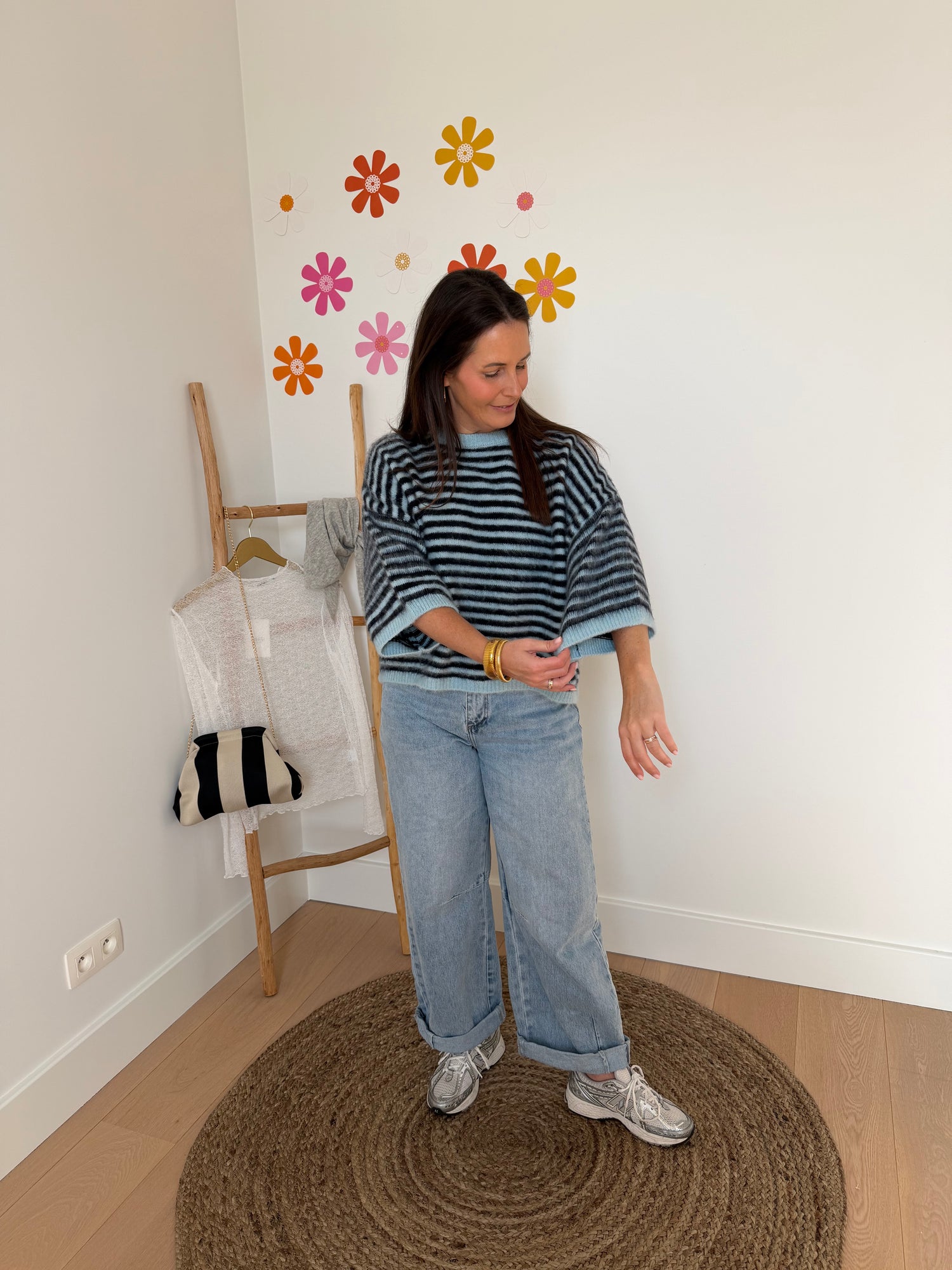 Blauwe knit - My Dressing 