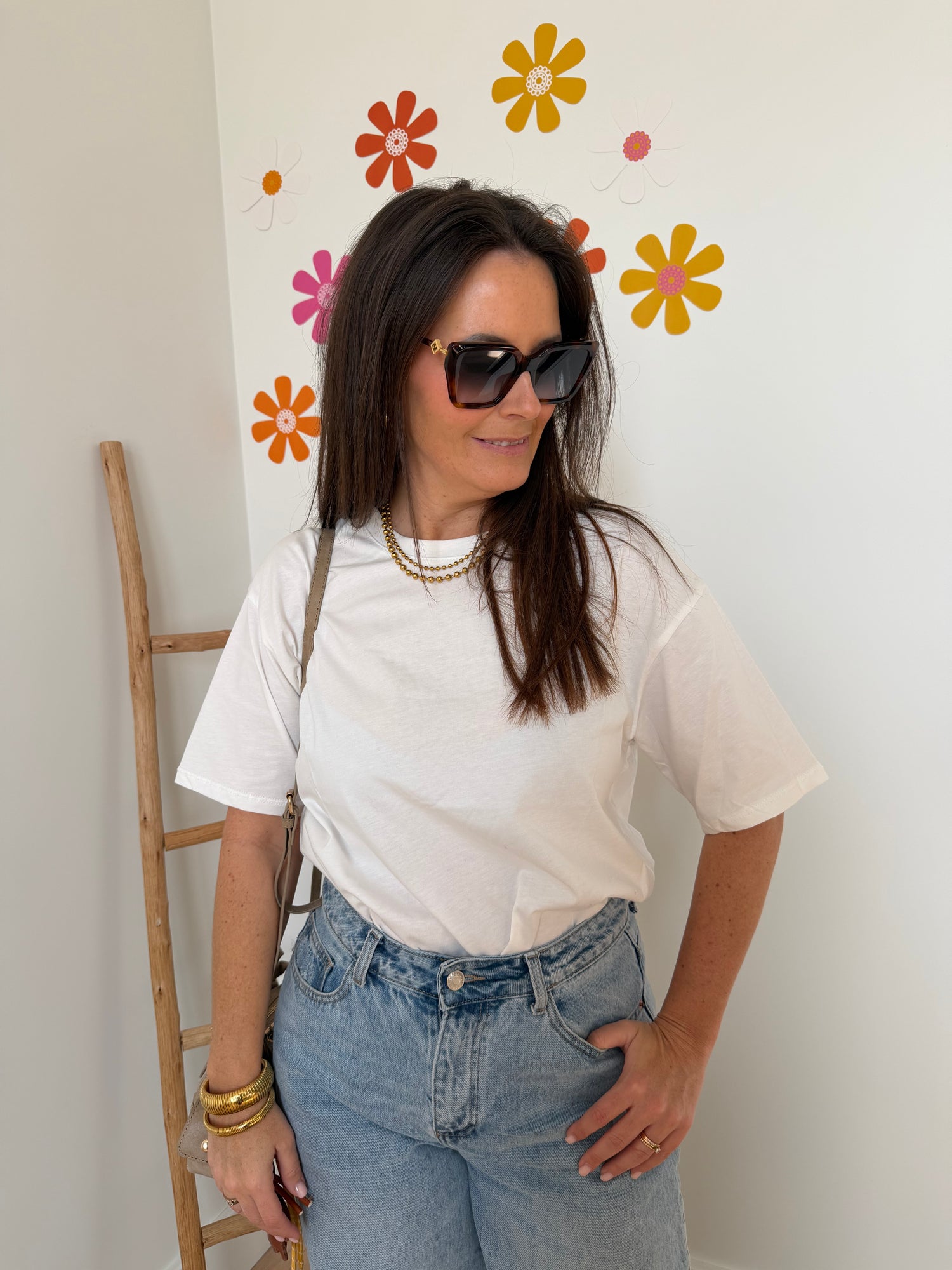 Basic wit t-shirt - My Dressing