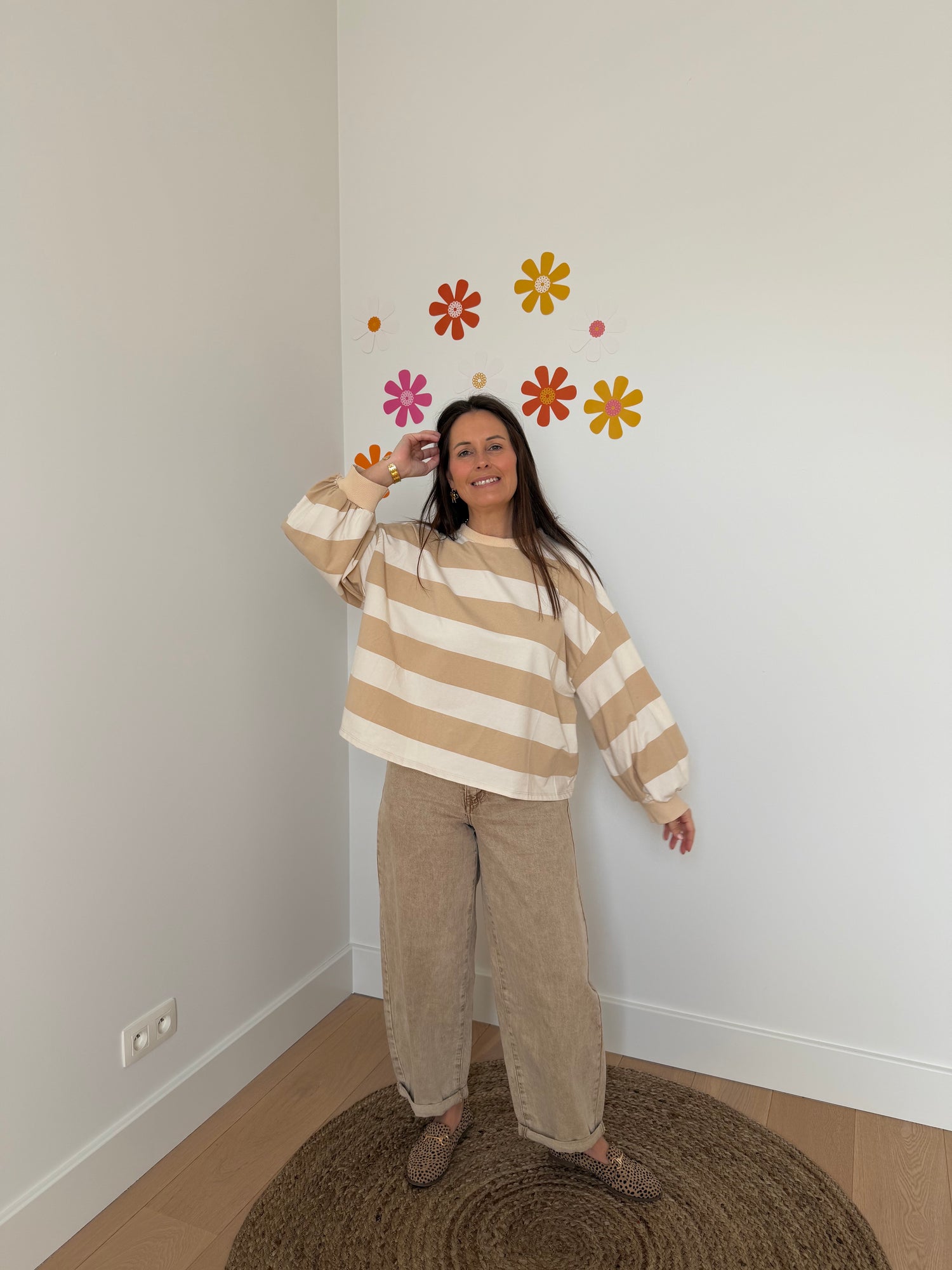 Ecru balloon jeans - My Dressing