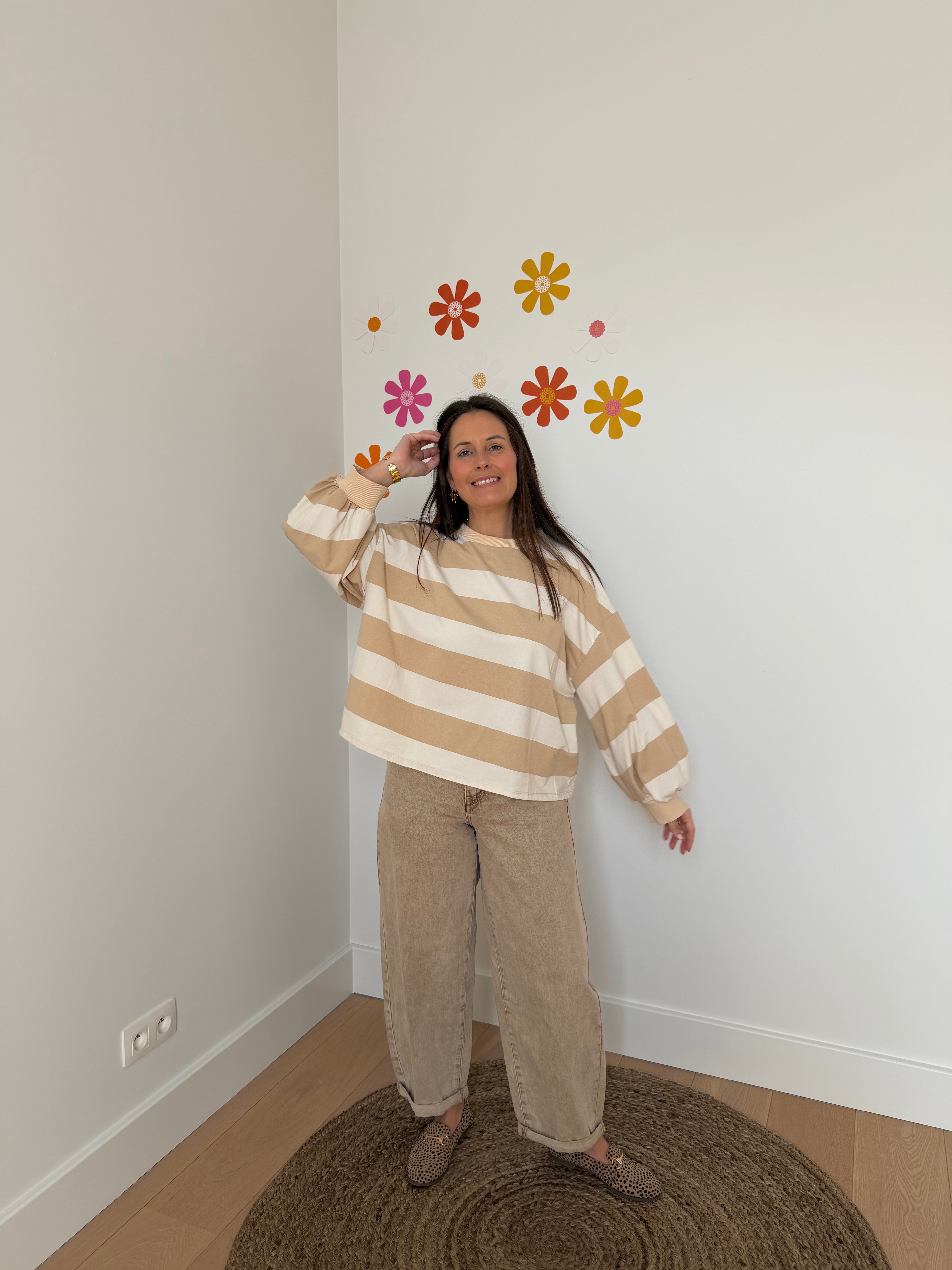 Ecru balloon jeans - My Dressing