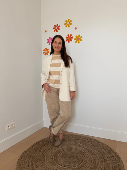 Ecru blazer - My Dressing