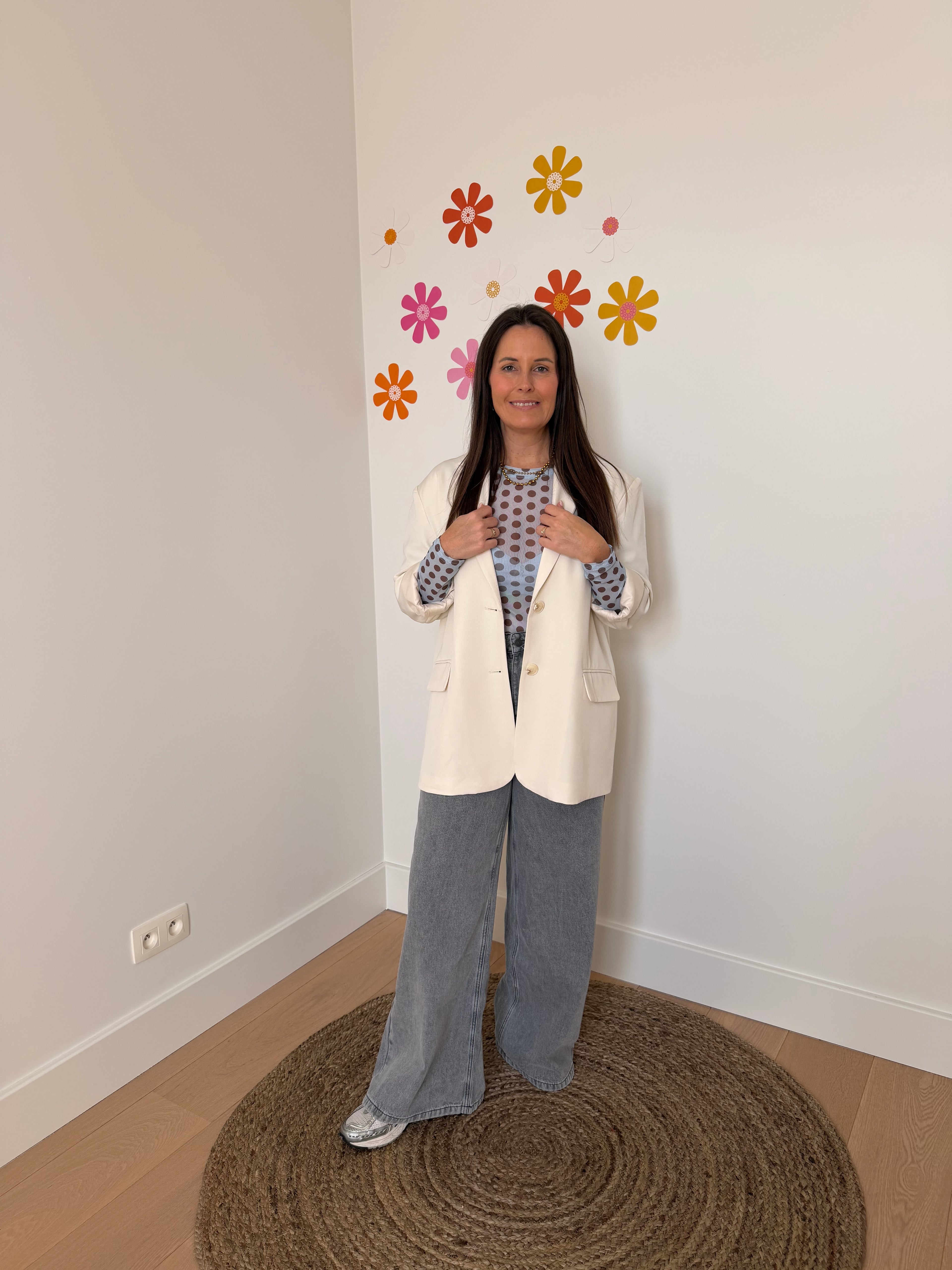 Ecru blazer - My Dressing