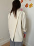 Ecru blazer - My Dressing