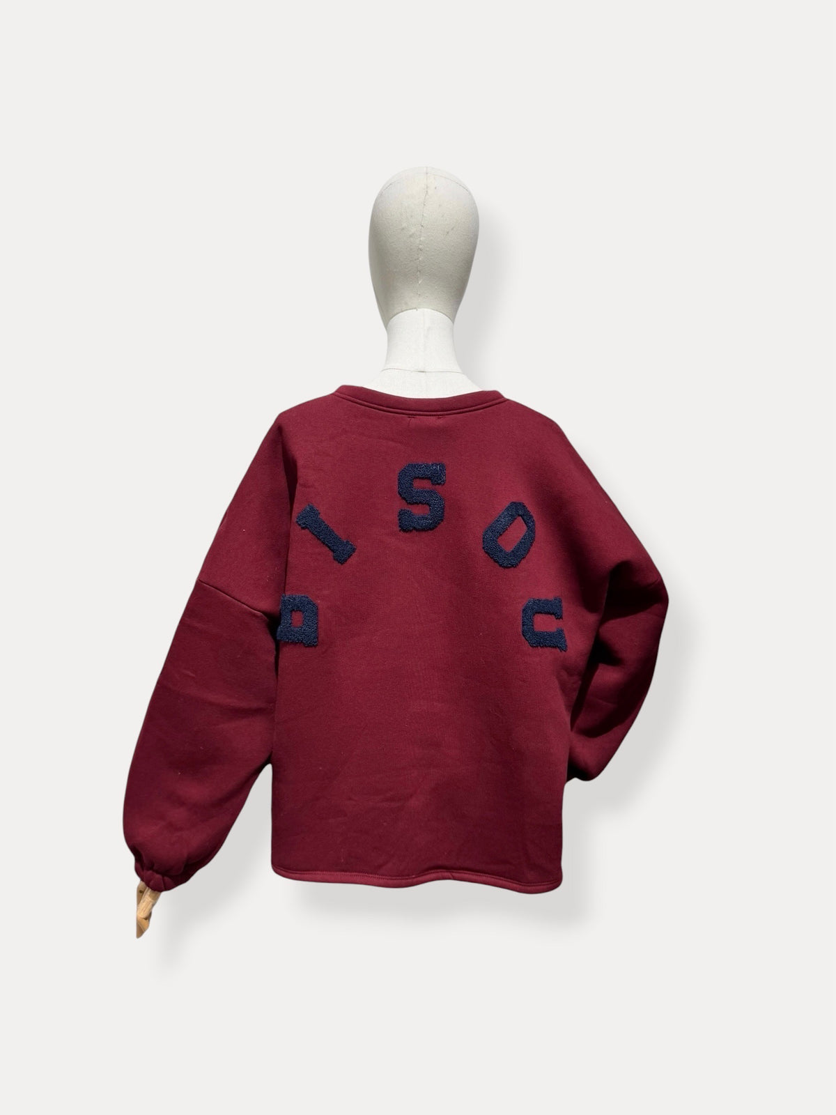 Sweater Bisou bordeaux