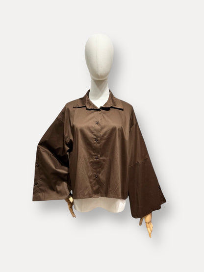 Poppy blouse bruin