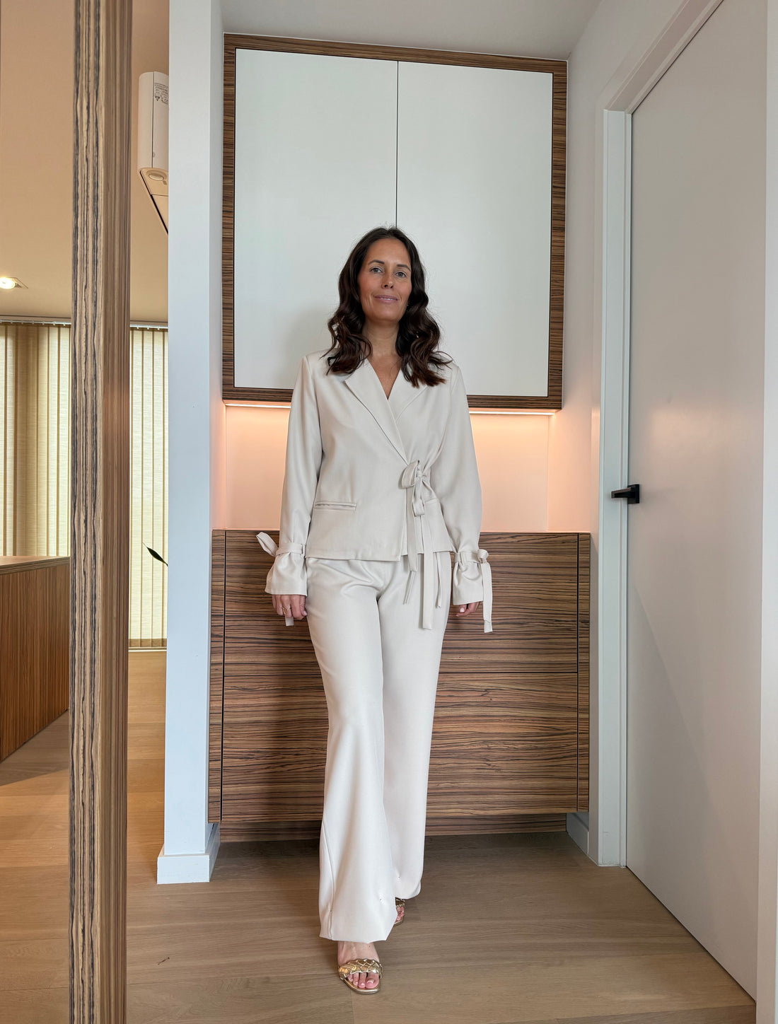 Lisa blazer beige