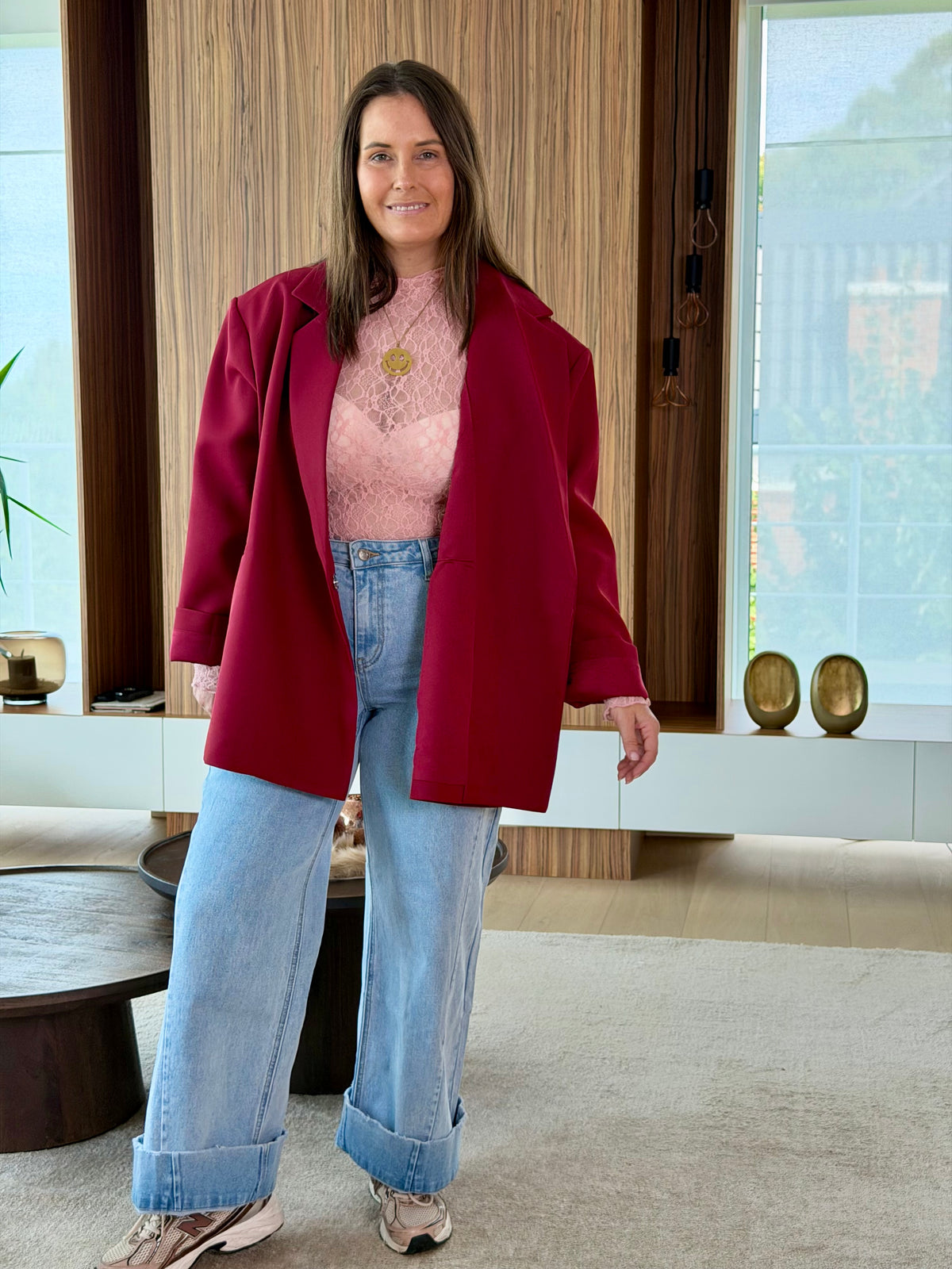 Mae longsleeve roze