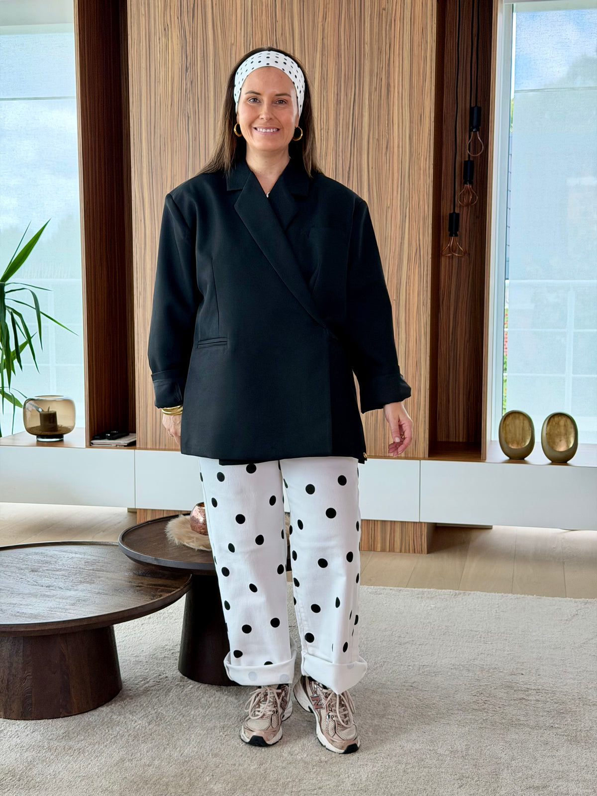 Jasmin blazer zwart