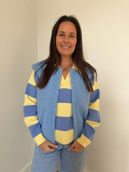 Gilet lichtblauw - My Dressing