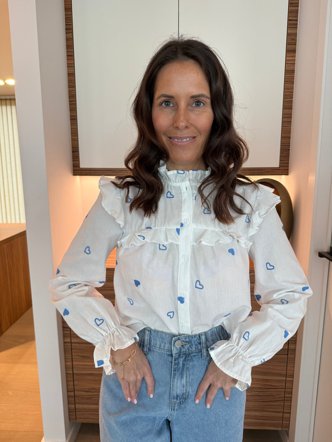 Heart blouse
