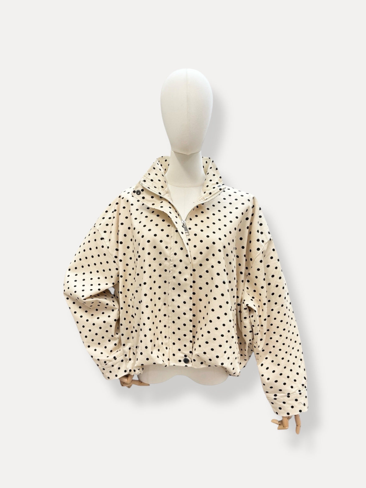 Dotty jas beige