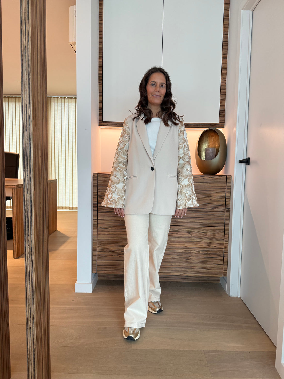 Jacky blazer gold