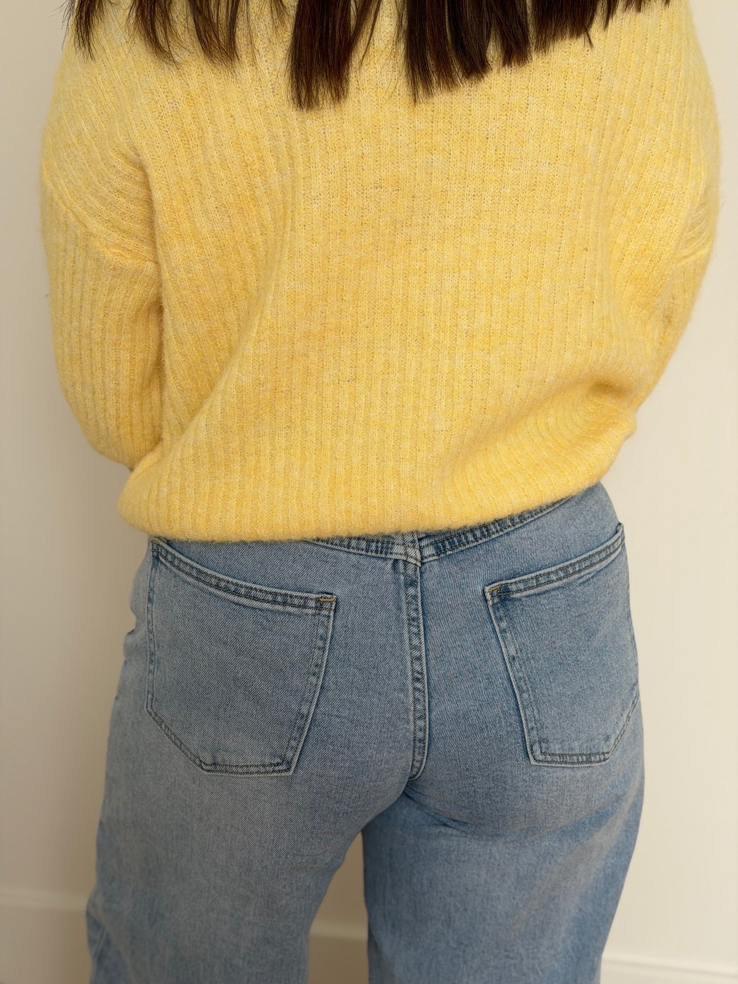 klassieke balloon jeans in blauw - My Dressing