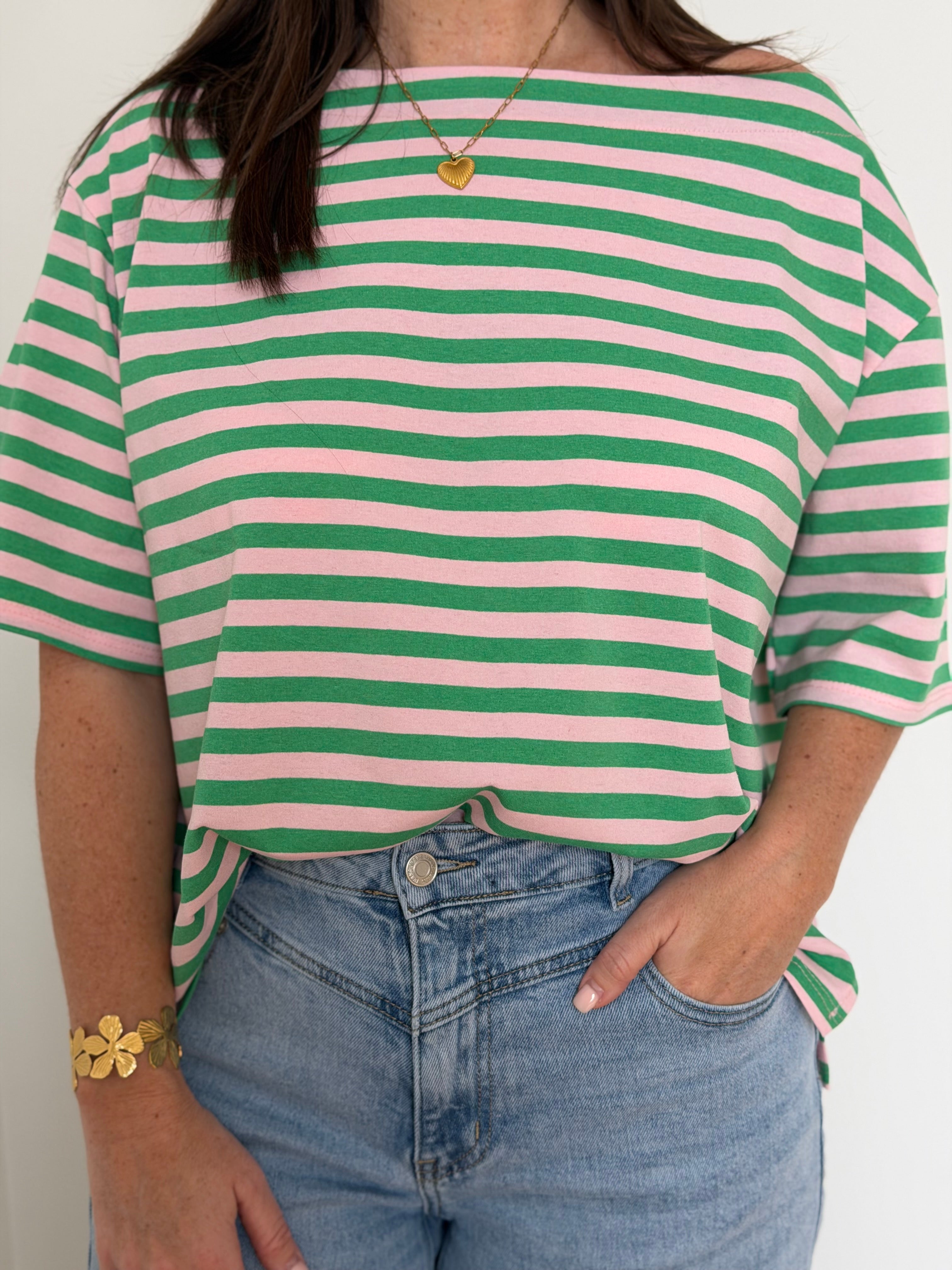 Close up gestreepte t-shirt - My Dressing