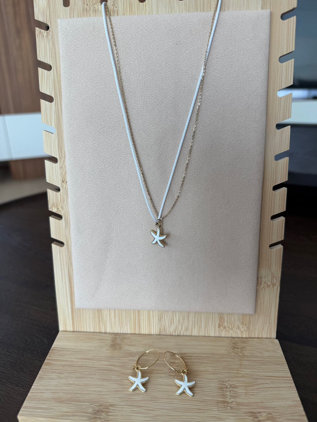 Starfish earrings