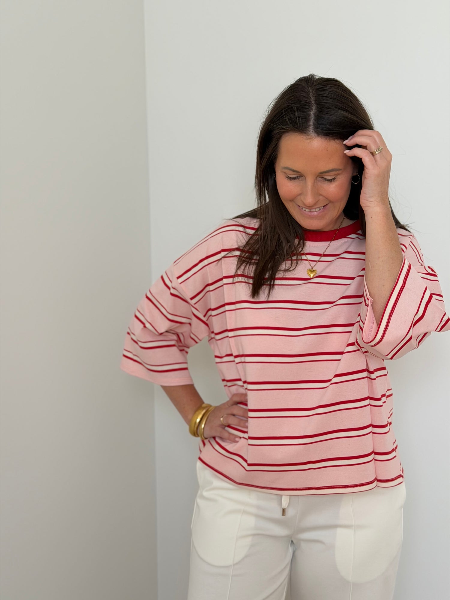 Noemie t-shirt roze