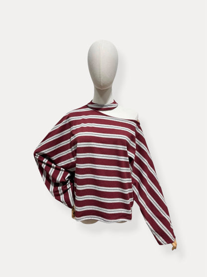 Emma shirt burgundy