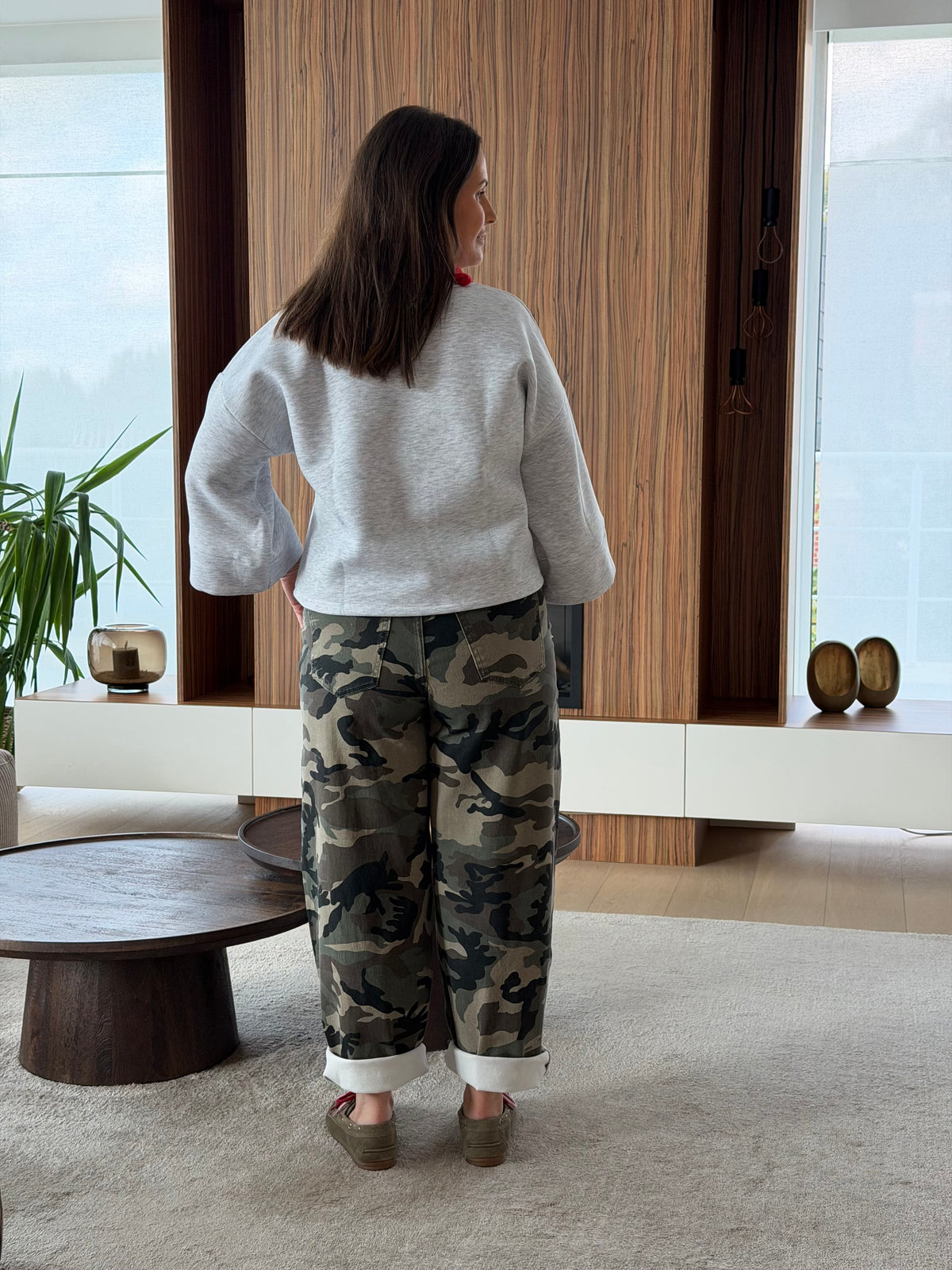 Army balloon jeans