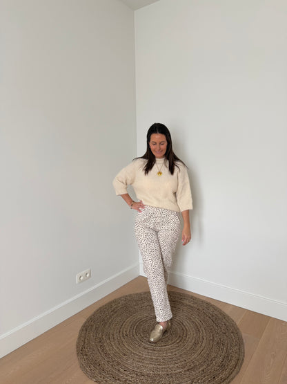 beige trui die niet prikt - My Dressing